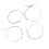 4PCS Stainless Steel Violin Strings Replacement Professional Violin Accessories 8