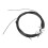 Universal Black Nylon Ukulele Strings - Warm Tone Long Lasting 4pcs 13