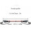 Καλώδιο επέκτασης Sae Universal Connector 16Awg 25Feet Sae, αδιάβροχο καπάκι σκόνης, ενισχυμένο 2
