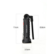 Rechargeable WorkLight for Car Repair, Home Lighting: Water-Repellent Shockproof Tool with Quick Charging Capability, Built-In Battery (500mAh) & 360