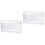 2Stk Durchsichtige Handschuhorganizer Wandspender Mit Design 4