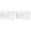 2Stk Durchsichtige Handschuhorganizer Wandspender Mit Design 2