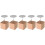 5Sets Holzblumen Nagelhalter Backdisplay Mehrfarbig 11