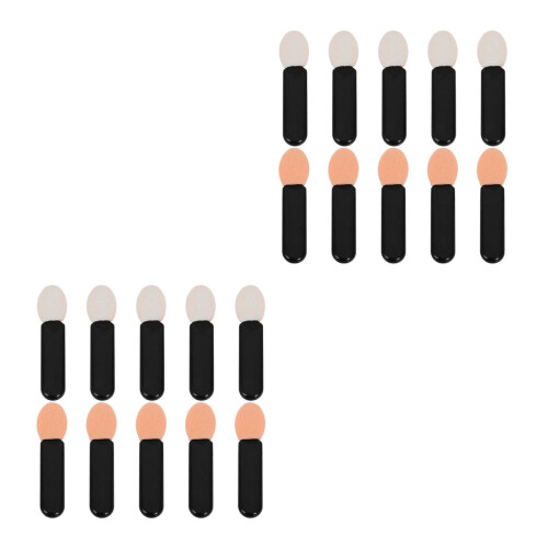 20Stk Schwarz Acryl Make-Up Lippen Concealer 2