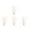 16Stk Messing Rundstab Set Golden Für DIY Basteln Modell 6