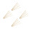 16Stk Messing Rundstab Set Golden Für DIY Basteln Modell 10