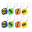60Ud Llaveros Con Mini Multicolor Para Uso Diario 2