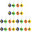 60Ud Llaveros Con Mini Multicolor Para Uso Diario 5