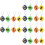 60Ud Llaveros Con Mini Multicolor Para Uso Diario 9
