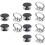 12Ud Pomo Para De Olla Duradero Accesorios Para Cocina 6