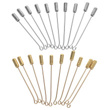 60Jgo Pines Para Accesorios De Joyería DIY Metalizados Y Resistente