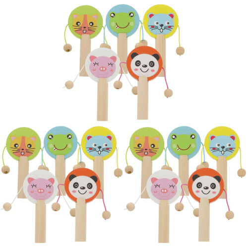 15Pièces Jouet Éducatif Orff Rappel En Bois Puzzle 2