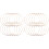 20Ud Metálicos Resistentes Dorados Para Atrapasueños Y Macramé 2