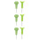 6Pièces Braille Vert Outil D’apprentissage Polyvalent 4