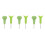 6Pièces Braille Vert Outil D’apprentissage Polyvalent 6