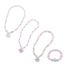 3Ensembles Kit Bracelet Collier Fille Perles Usage
