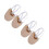 2Pièces Yoga Coton Beige Antidérapantes Et 5