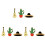 36Pièces Broches Mode Anti-Rouille Décorations Variées 2