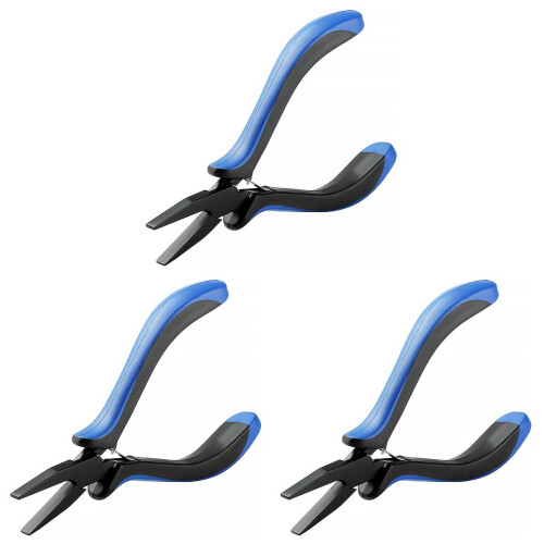 3Pièces Pinces De À Main, Noir, Durable Portable 1