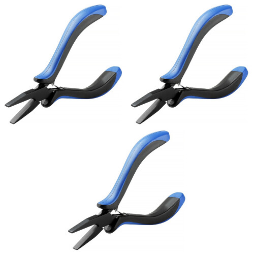 3Pièces Pinces De À Main, Noir, Durable Portable 2