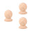 3Pièces Décor Bois Balustre Escalier Beige Style Classique Durable 7
