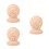3Pièces Décor Bois Balustre Escalier Beige Style Classique Durable 10