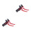 2Paires Leviers De Ergonomiques En Alliage Aluminium 7