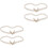 4Pièces Élégant Accessoire Pour Salon Chambre 3