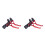 2Paires Leviers De Ergonomiques En Alliage Aluminium 9