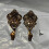 4Pièces Support Rideaux Zinc Alliage Bronze Vintage Décoration Murale 10