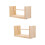 2Ensembles Distributeur Fil En Bois Pour Couture Broderie 8