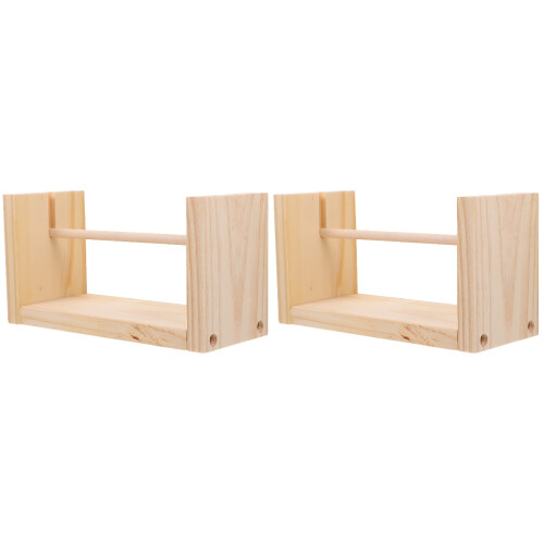 2Ensembles Distributeur Fil En Bois Pour Couture Broderie 2