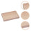6Pcs Oak Food Skewer Holders Appetizer Picks Stands for Buffet Table 10