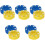 10Pcs ABS Plastic Ice Hockey Pucks for Practicing High Performance Use 3