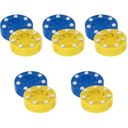 10Pcs ABS Plastic Ice Hockey Pucks for Practicing High Performance Use 2