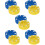 10Pcs ABS Plastic Ice Hockey Pucks for Practicing High Performance Use 8