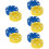 10Pcs ABS Plastic Ice Hockey Pucks for Practicing High Performance Use 10