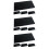 12Pcs Durable Frames with Wax Beekeeping Foundation Sheets 10