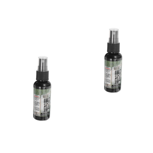 2Pcs Multi Color Dioramas Adhesive Spray Even Coverage Rock Glue 2