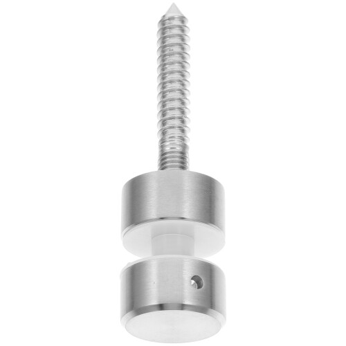 5Pcs Durable 304 Stainless Steel Shower Door Knobs Silver Glass Handle 1