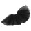 5Pcs Black Tulle Ruffle Clown Collar Glitter Mesh Neck Accessory 1