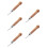 5Pcs Wear-Resistant Violin Luthier Tools Multi-Color Inlay Carvers 4