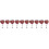 10Pcs Practical Pink Heart-Shaped Id Badge Holders for Work Use 9