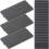 40Pcs Nylon Aluminum Extrusion End Caps Black Protective Accessories 1