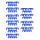 30Pcs Blue Ignition Wire Separator Set Easy Install Plastic Car Use 5