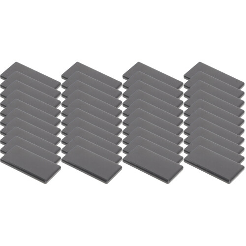 40Pcs Nylon Aluminum Extrusion End Caps Black Protective Accessories 2