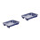 2Sets Blue Multi-Use Paint Trays Plastic Storage for Painting 6