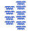 30Pcs Blue Ignition Wire Separator Set Easy Install Plastic Car Use 9