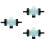 3Pcs Sprinkler Filter for Cars Durable Nylon Mesh Plastic 8