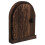 3Pcs Rustic Solid Wood Switch Cover Protective Outlet Plate Dark Brown 1